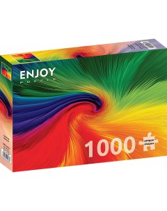 Пазл Enjoy 1000 дет Вращающаяся радуга Enjoy puzzle
