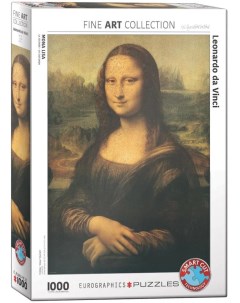 Пазл Мона Лиза 1000 деталей Eurographics