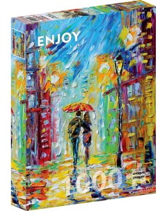 Пазл Enjoy 1000 дет Дождливый роман в городе Enjoy puzzle