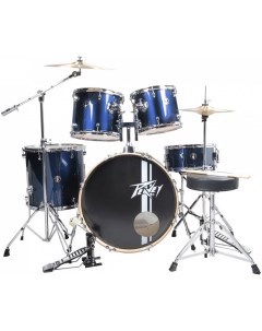 Pv 5pc Drum Set Blue Барабанная установка Peavey