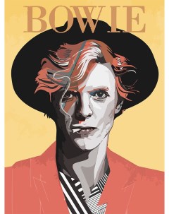 Картина по номерам на холсте Музыка Dawid Bowie Дэвид Боуи 6378 В 30x40 Nobrand