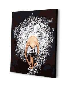 Картина по номерам на холсте ART and Relax Балерина 40x50 Art&relax