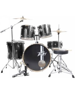 Pv 5pc Drum Set Black Барабанная установка Peavey