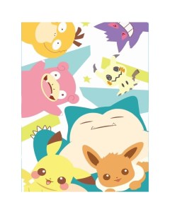 Картина по номерам на холсте Pokemon 7 30X40 Nobrand