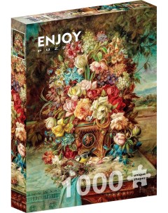 Пазл Enjoy 1000 дет Цветы Натюрморт с лазоревкой Enjoy puzzle