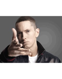 Картина по номерам на холсте Eminem 177 Nobrand