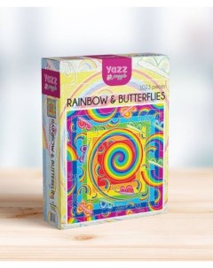 Пазлы 1000 дет Радуга и бабочки Yazz puzzle