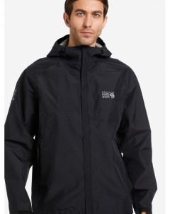 Куртка мембранная мужская Exposure 2 Gore Tex Paclite Jacket Черный Mountain hardwear