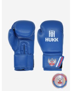 Перчатки боксерские Синий Hukk