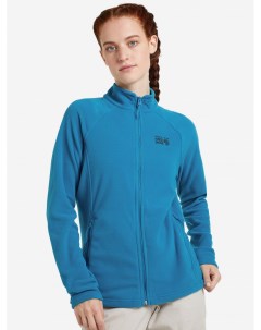 Джемпер флисовый женский Polartec Microfleece Full Zip Синий Mountain hardwear