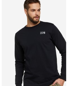 Лонгслив мужской Back Logo Long Sleeve Черный Mountain hardwear
