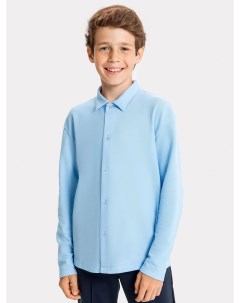 Голубая сорочка верхняя для мальчиков Mark formelle