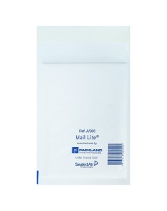 Набор крафт конвертов с воздушно пузырьковой пленкой 11х16 a 000 белый 10шт Calligrata