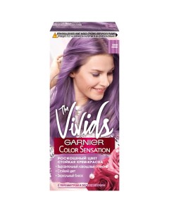 Стойкая крем краска для волос Color Sensation Роскошь цвета The Vivids с перламутром Garnier