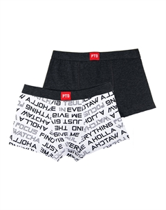 Трусы трикотажные для мальчиков - боксеры, 2 шт в комплекте Playtoday tween