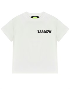 Футболка черный лого на груди и спине Barrow