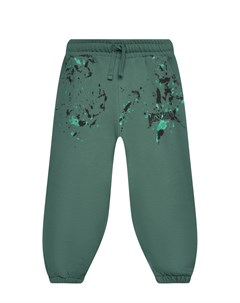 Спортивные брюки с принтом кляксы Moschino