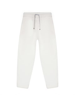 Белые спортивные брюки Brunello cucinelli