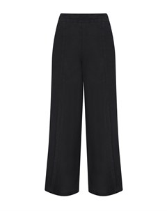 Черные брюки с накладными карманами 120% lino