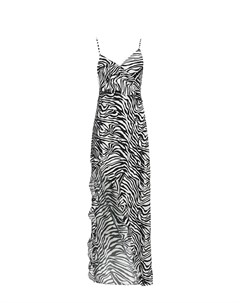 Платье с принтом зебра Dan maralex