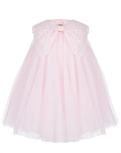 Розовое платье с кружевным бантом Baby a.