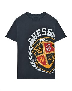 Футболка с гербом лого Guess