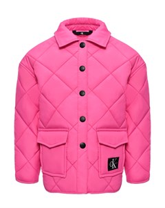 Стеганая куртка розовая Calvin klein