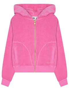 Спортивная куртка из розового велюра Molo