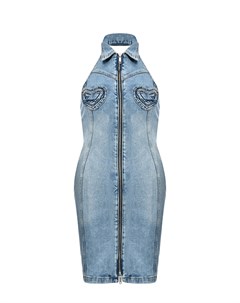 Джинсовое мини платье Mo5ch1no jeans