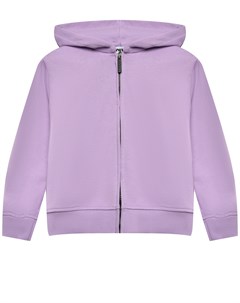 Куртка спортивная с принтом на спине фиолетовая Mousse kids