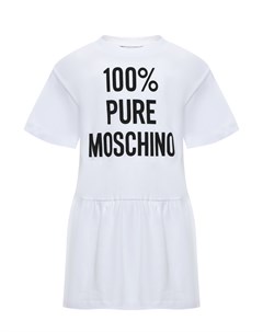 Платье с принтом 100 Pure Moschino
