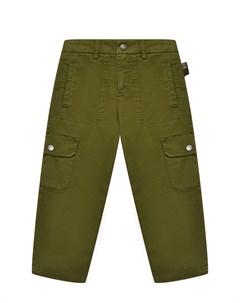Зауженные брюки с карманами карго Roberto cavalli