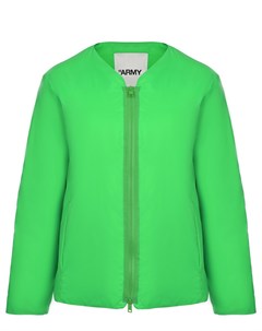 Куртка зеленого цвета Yves salomon