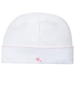 Белая шапка с вышивкой Lyda baby