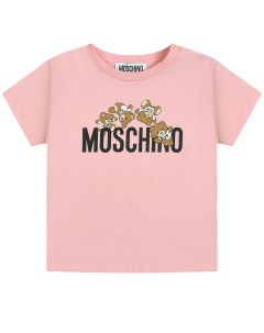 Футболка c принтом медвежата Moschino