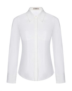 Приталенная блузка белая Dorothee schumacher
