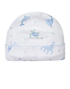 Белая шапка с принтом UNDER THE SEA Lyda baby