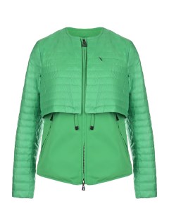 Зеленая куртка с имитацией жакета Diego m