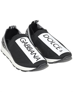 Черные кроссовки носки Sorrento Dolce&gabbana