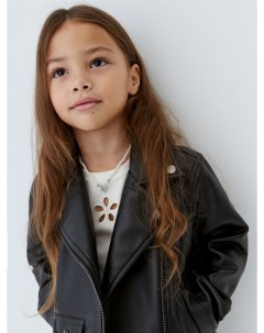 Короткая куртка косуха для девочек Sela