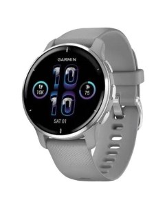 Смарт часы Garmin Venu 2 Plus Silver Bezel 010 02496 10 Venu 2 Plus Silver Bezel 010 02496 10