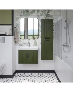 Мебель для ванной Сочи 60 подвесная зеленый Diwo