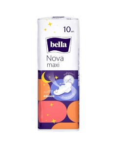 Прокладки Bella Белла Nova Maxi Softiplait гигиенические 10 шт Белла ооо