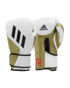 Перчатки боксерские Speed Tilt 350 бело золотые 14 унций Adidas
