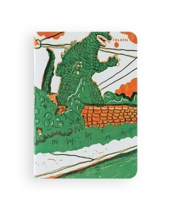 Блокнот Godzilla А6 40 л 9 5 х 13 8 см Falafel books