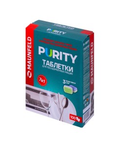 Средство для мытья посуды Purity all in 1 MDT100ST 100шт Maunfeld