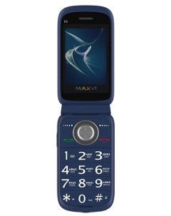 Телефон E6 blue Maxvi