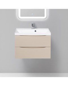 Тумба с раковиной Marino 70 crema opaco Belbagno