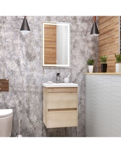 Мебель для ванной Family 40 подвесная Pino Bianco Art&max