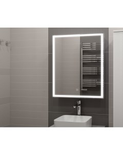 Зеркало шкаф Allure LED 55х80 с подсветкой Континент